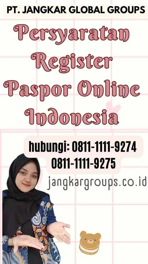 Persyaratan Register Paspor Online Indonesia