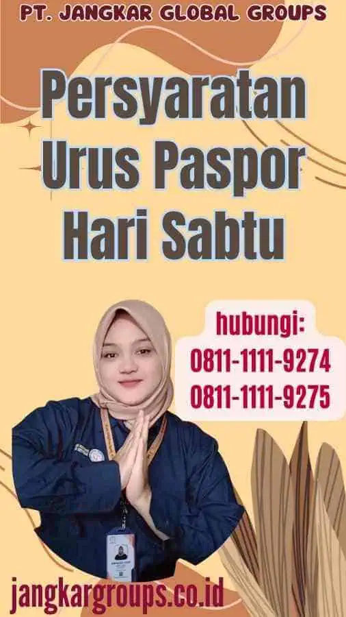 Persyaratan Urus Paspor Hari Sabtu