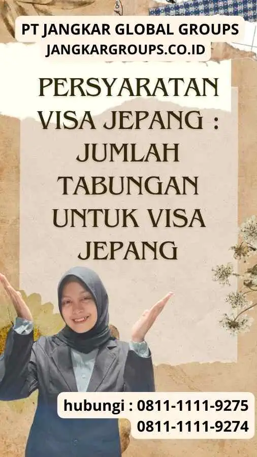 Persyaratan Visa Jepang Jumlah Tabungan Untuk Visa Jepang