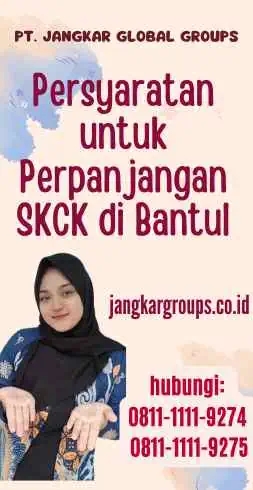 Persyaratan untuk Perpanjangan SKCK di Bantul