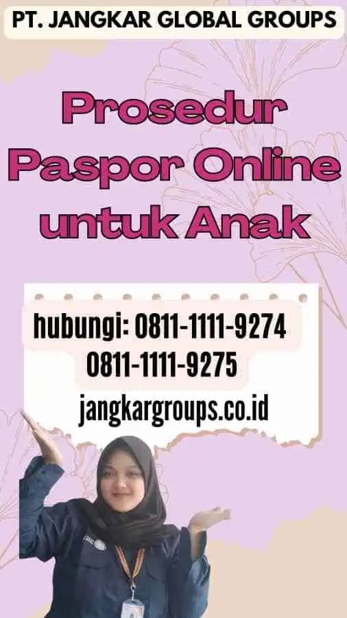 Prosedur Paspor Online untuk Anak