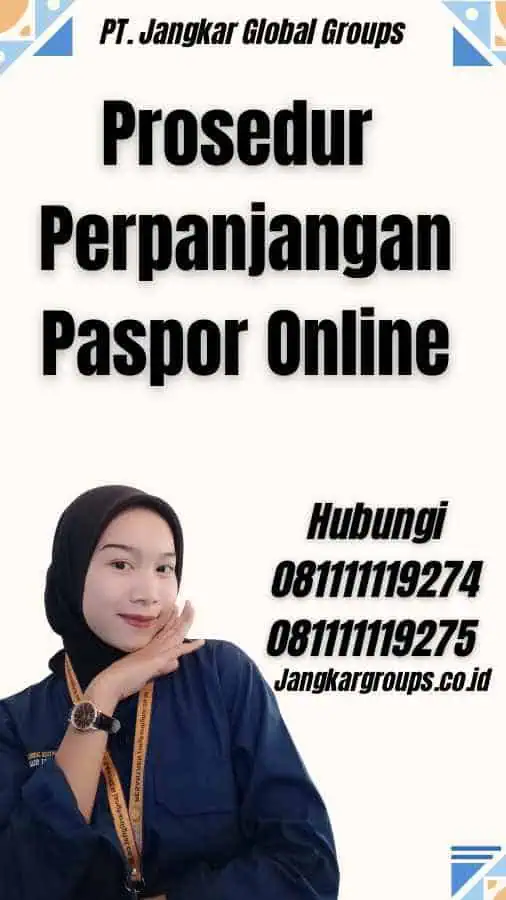 Prosedur Perpanjangan Paspor Online