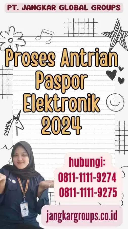 Proses Antrian Paspor Elektronik 2024