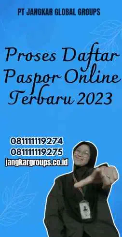 Proses Daftar Paspor Online Terbaru 2023