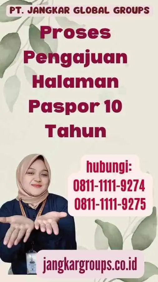 Proses Pengajuan Halaman Paspor 10 Tahun