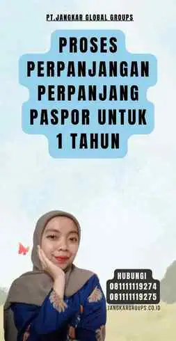 Proses Perpanjangan Perpanjang Paspor Untuk 1 Tahun