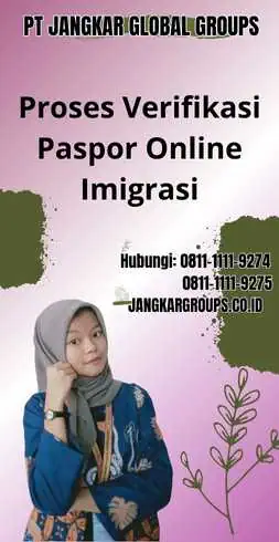 Proses Verifikasi Paspor Online Imigrasi