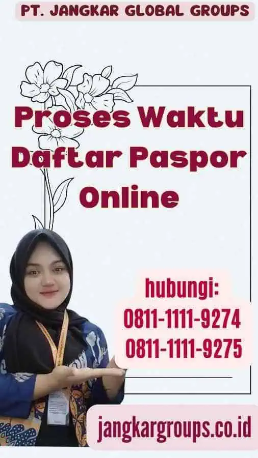 Proses Waktu Daftar Paspor Online