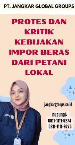 Protes dan Kritik Kebijakan Impor Beras dari Petani Lokal