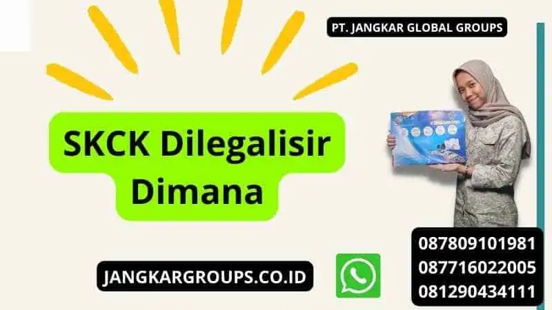 SKCK Dilegalisir Dimana