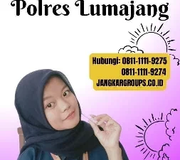 SKCK Online Polres Lumajang