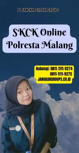 SKCK Online Polresta Malang