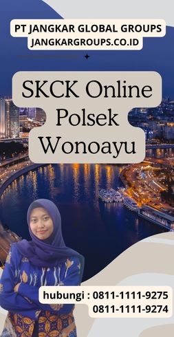 SKCK Online Polsek Wonoayu