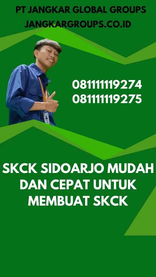 SKCK Sidoarjo Mudah dan Cepat untuk Membuat SKCK