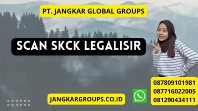 Scan SKCK Legalisir