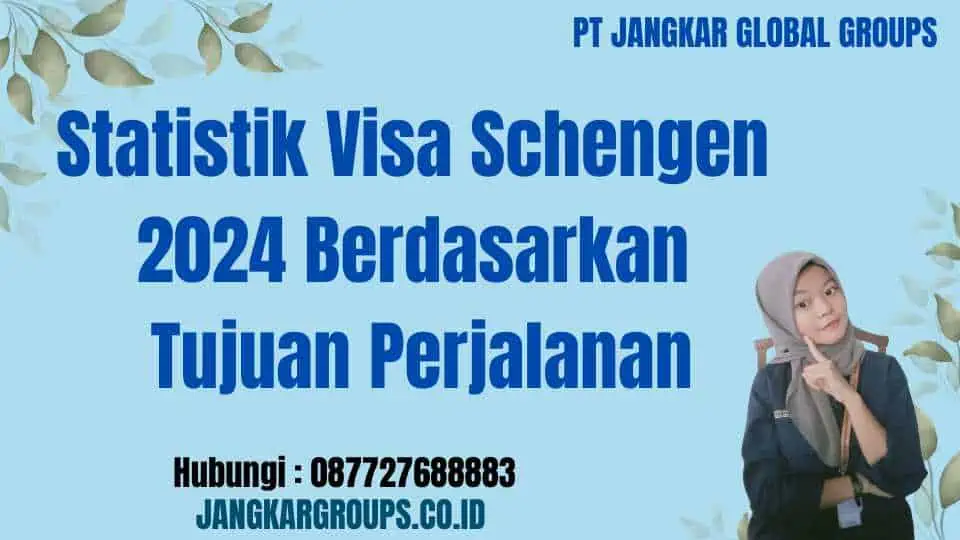 Statistik Visa Schengen 2024 Berdasarkan Tujuan Perjalanan