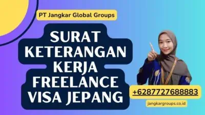 Surat Keterangan Kerja Freelance Visa Jepang