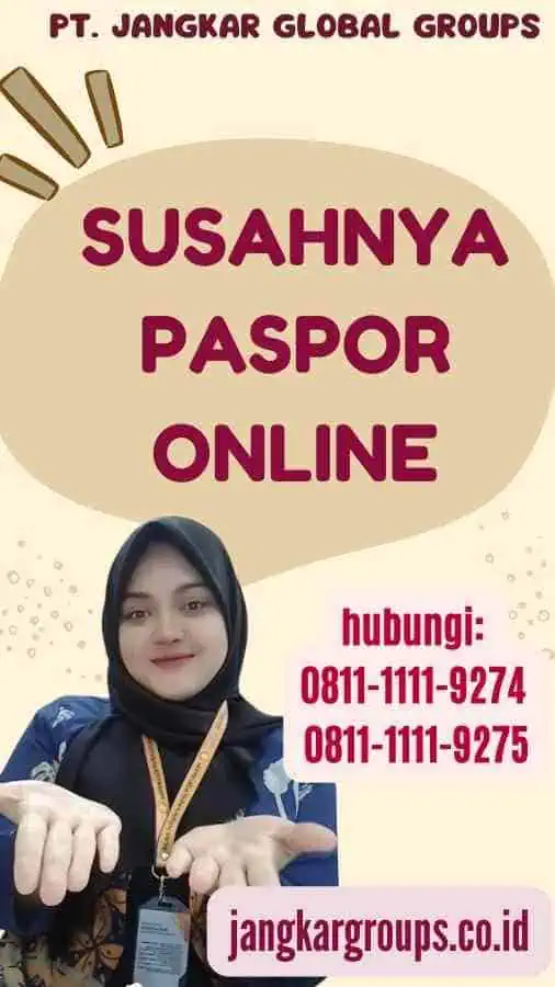 Susahnya Paspor Online