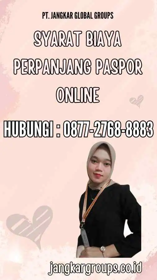 Syarat Biaya Perpanjang Paspor Online