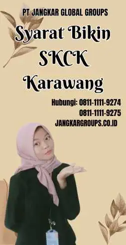 Syarat Bikin SKCK Karawang