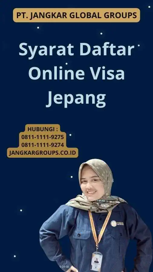 Syarat Daftar Online Visa Jepang