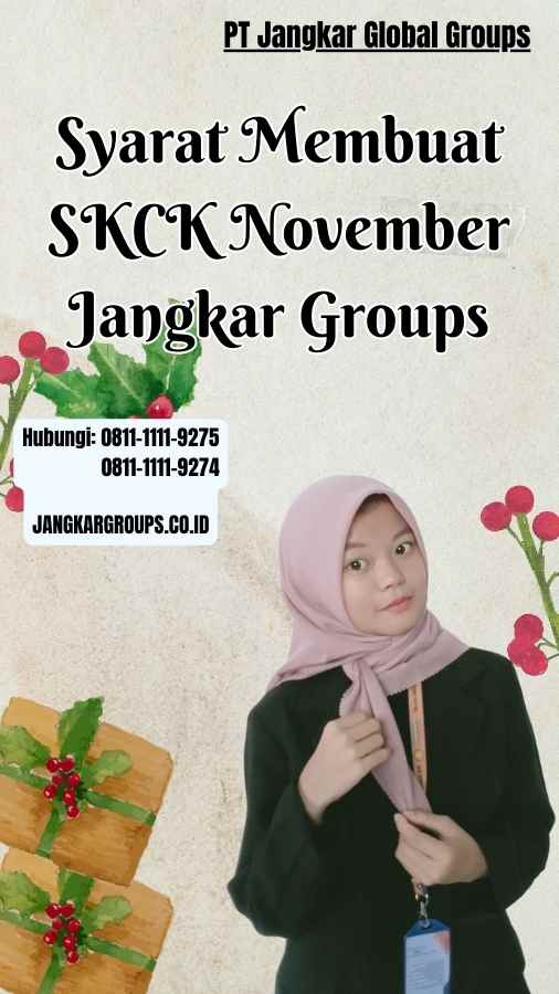 Syarat Membuat SKCK November Jangkar Groups