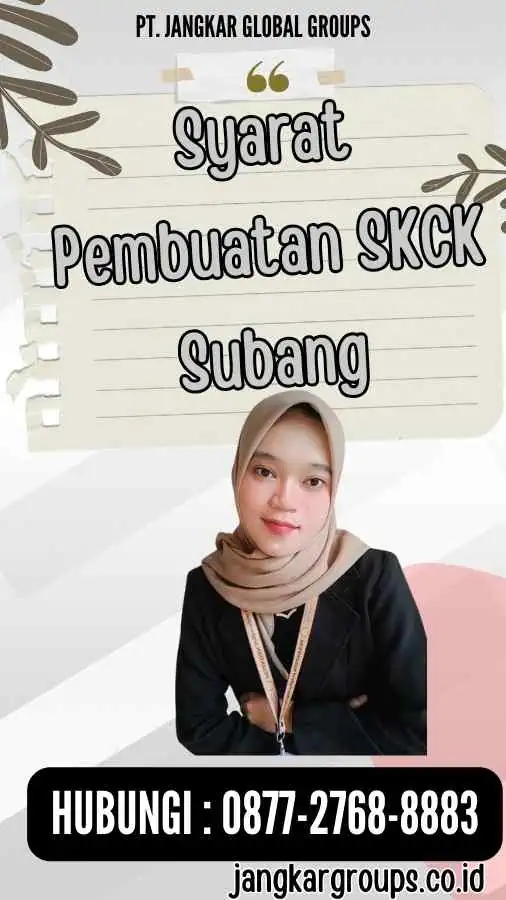 Syarat Pembuatan SKCK Subang