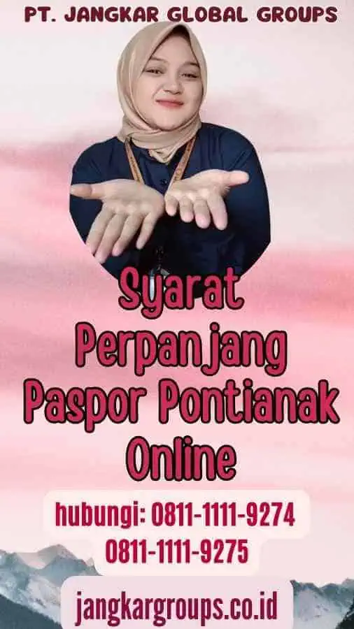 Syarat Perpanjang Paspor Pontianak Online