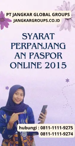 Syarat Perpanjangan Paspor Online 2015