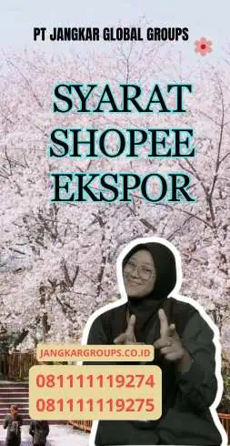 Syarat Shopee Ekspor