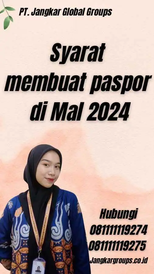 Syarat membuat paspor di Mal 2024