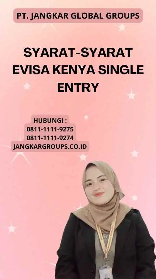 Syarat-syarat EVisa Kenya Single Entry