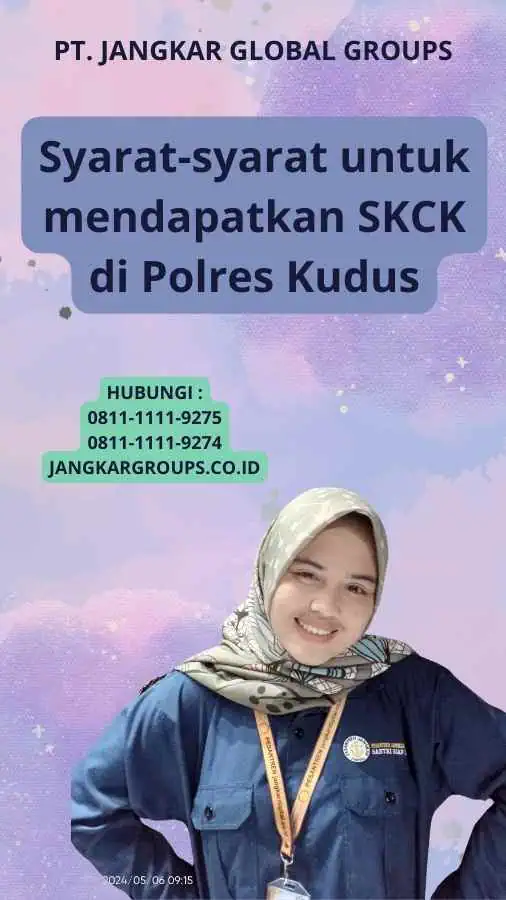 Syarat-syarat untuk mendapatkan SKCK di Polres Kudus