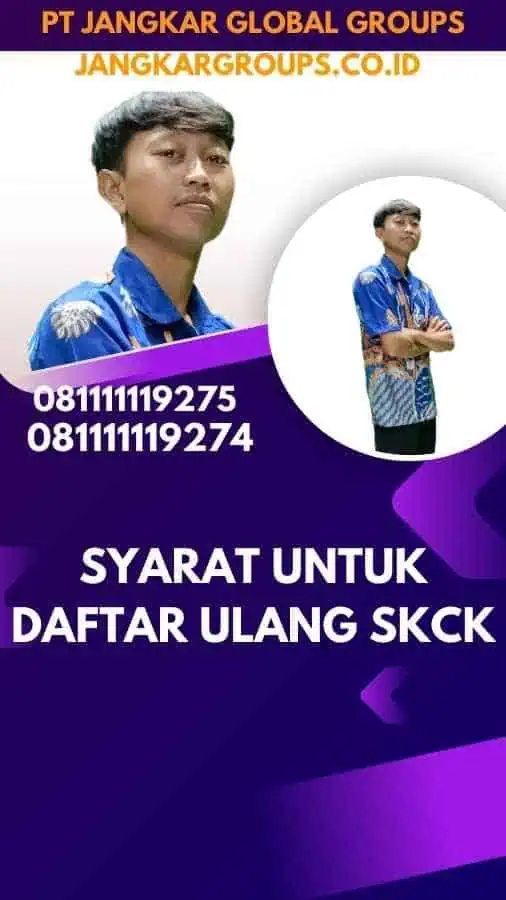 Syarat untuk Daftar Ulang SKCK