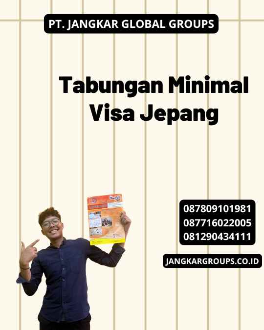 Tabungan Minimal Visa Jepang