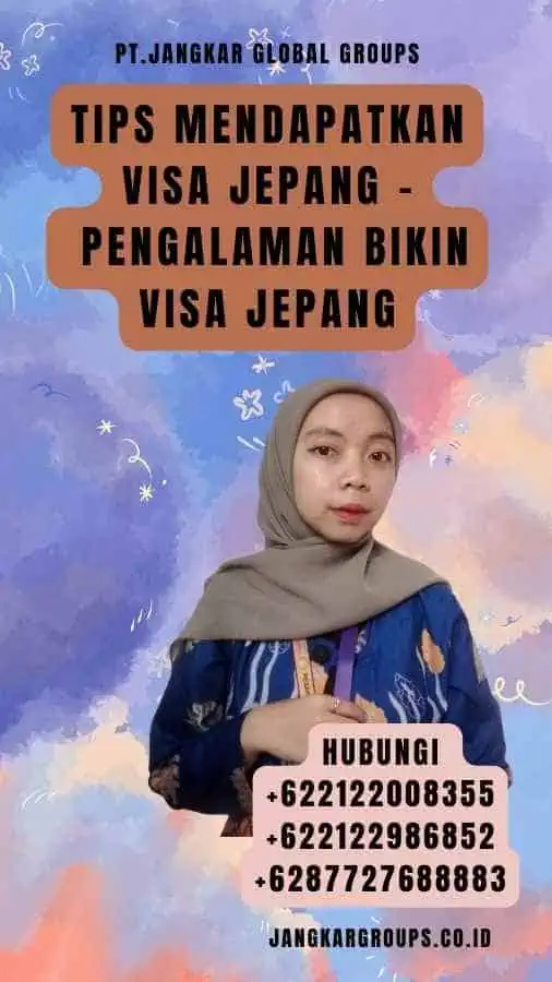 Tips Mendapatkan Visa Jepang - Pengalaman Bikin Visa Jepang