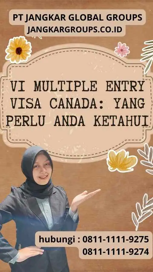 V1 Multiple Entry Visa Canada Yang Perlu Anda Ketahui