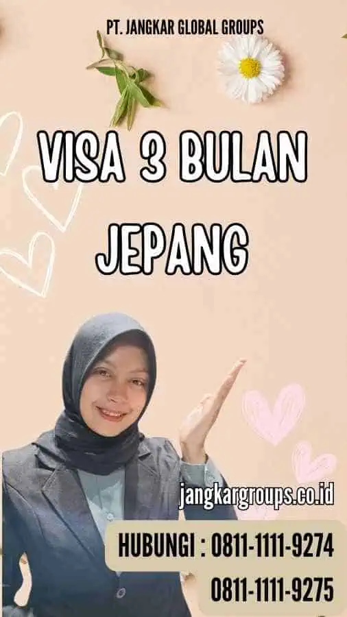 Visa 3 Bulan Jepang