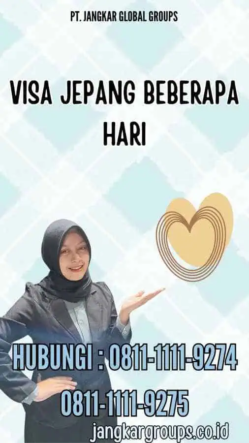 Visa Jepang Beberapa Hari