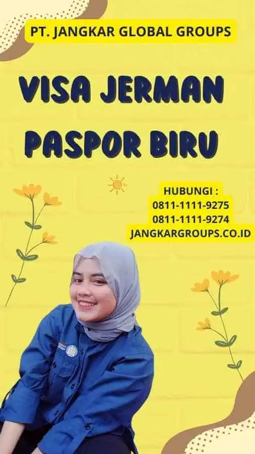 Visa Jerman Paspor Biru