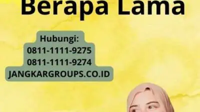 Visa Kerja Jepang Berapa Lama