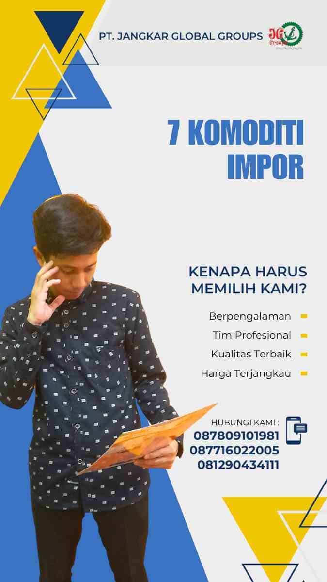 7 Komoditi Impor