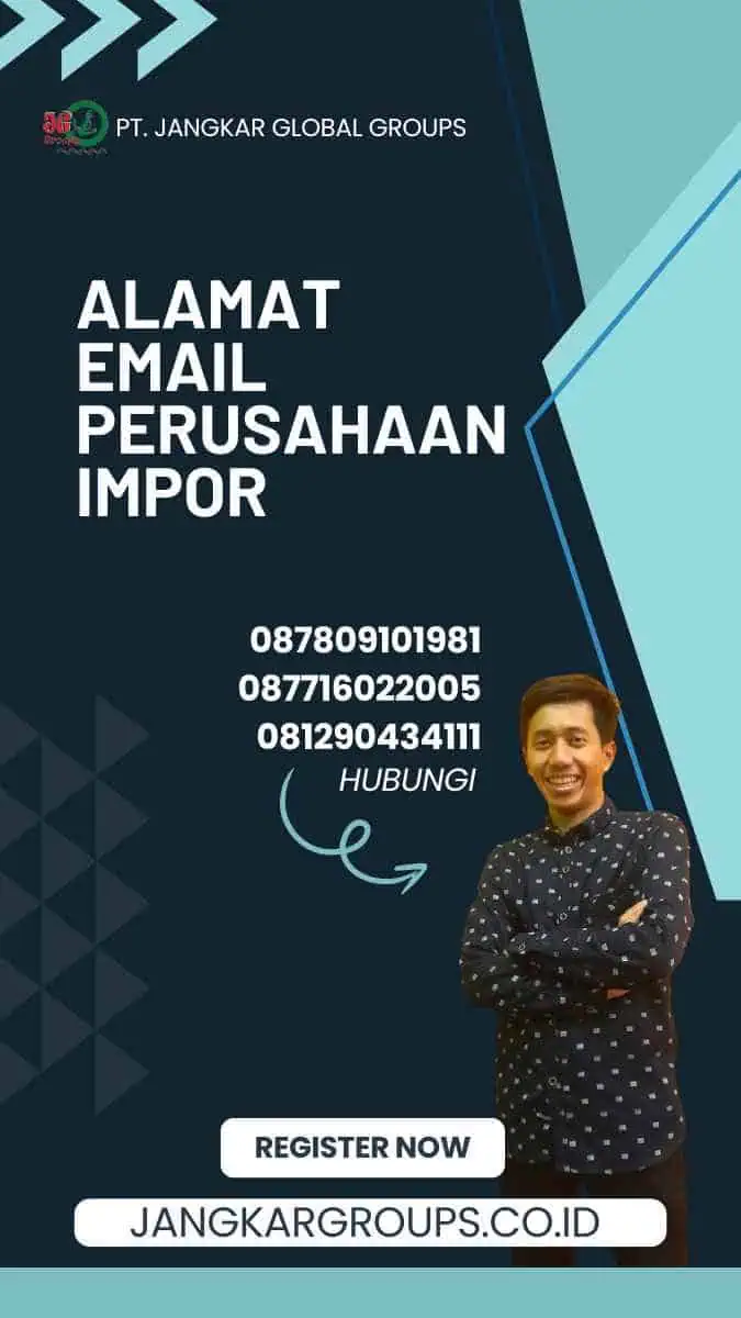 Alamat Email Perusahaan Impor