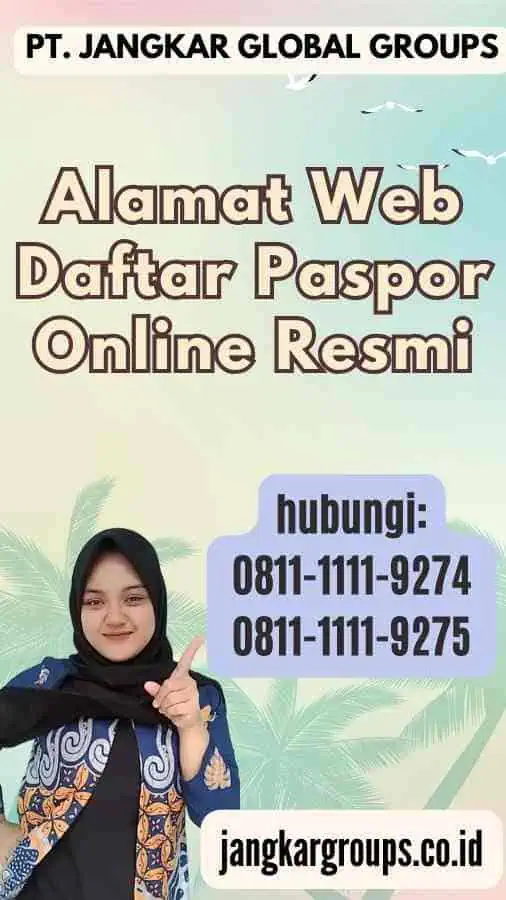 Alamat Web Daftar Paspor Online Resmi