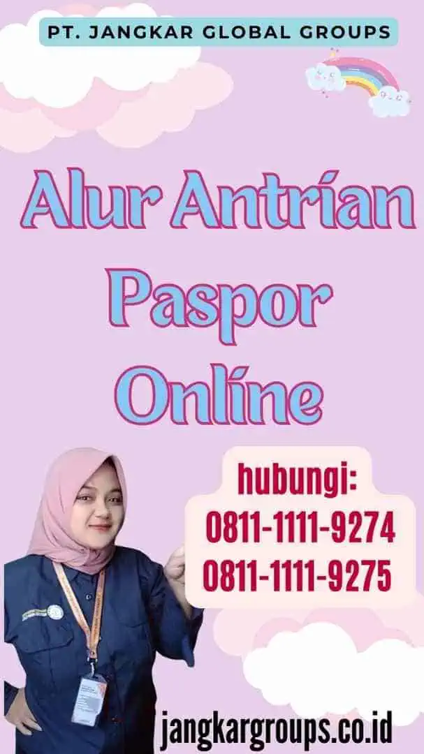 Alur Antrian Paspor Online