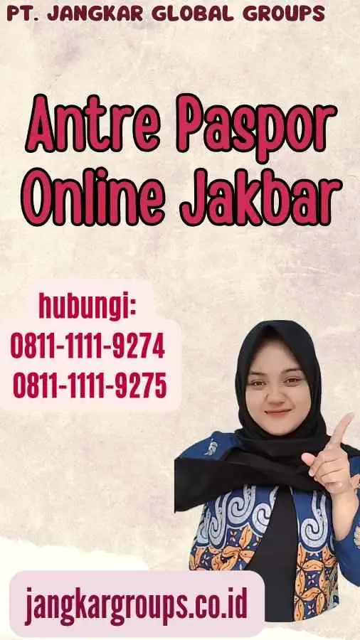 Antre Paspor Online Jakbar