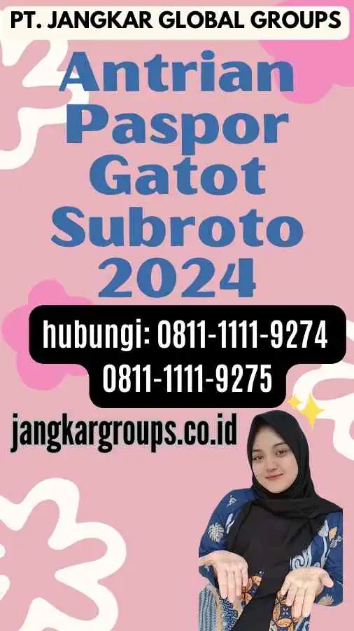 Antrian Paspor Gatot Subroto 2024