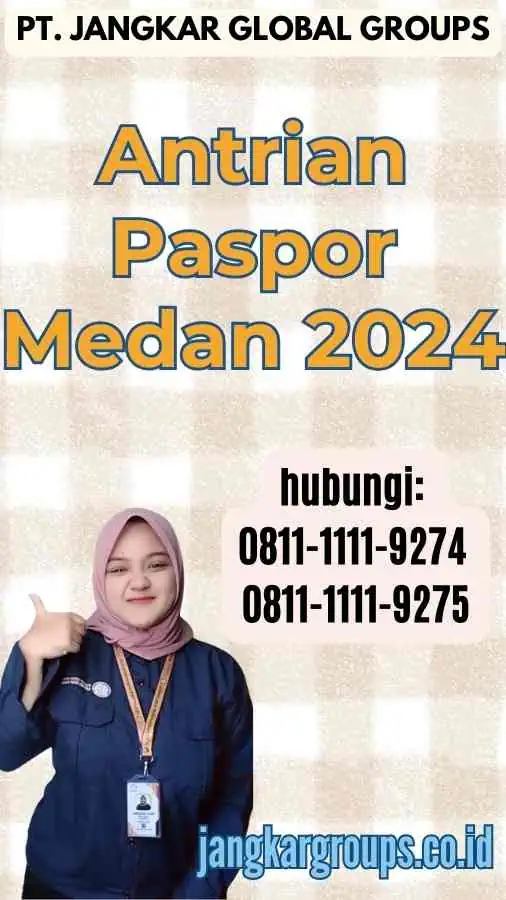 Antrian Paspor Medan 2024