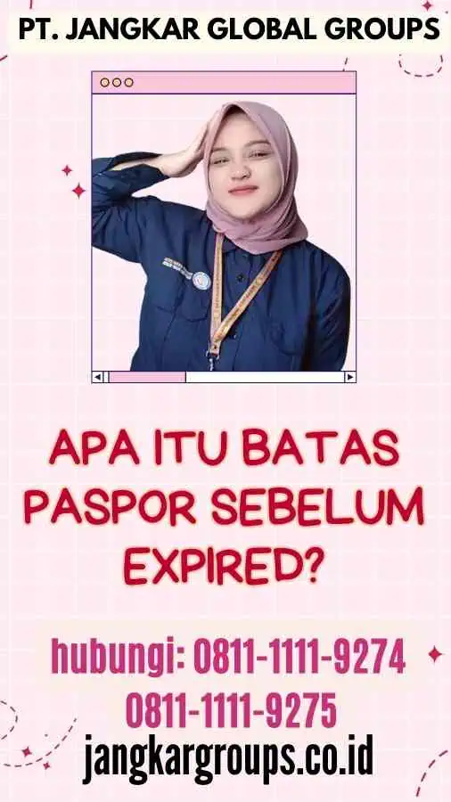 Apa Itu Batas Paspor Sebelum Expired