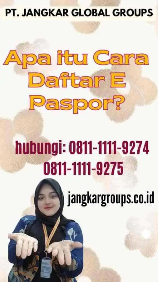 Apa itu Cara Daftar E Paspor